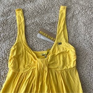 vintage miss sixty yellow dress